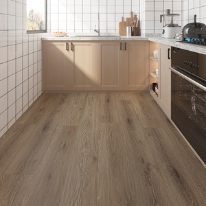 Tự dính PVC SPC sàn chống ẩm gỗ kết cấu gạch <span class=keywords><strong>1</strong></span>.5 mét Độ dày Vinyl tấm ván cho phòng ngủ phòng ăn sử dụng - Product Image 4