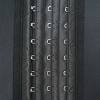 Corset amincissant en latex pour femme, avec baleines en acier, pour un effet sablier et une taille cintrée