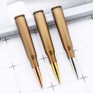 Creative Retro Bullet Shaped Ballpoint Unique Beautiful Office Supplies Must-Have for Back School Season Student Toy <b>Pen</b> - Product Image 1