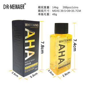 Suero dorado AHA de alta calidad Productos hidratantes para el cuidado de la piel Suero facial corporal hidratante 30ml - Product Image 4
