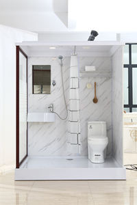 XNCP, tamaño personalizado, prefabricado, 5mm de espesor, contenedor de envío de acero a prueba de vida, ducha, inodoro, Hotel, apartamento, moderno, fácil de instalar, 5 + años - Product Image 4