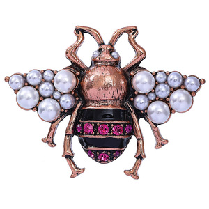 11 Estilos de Broches de Cristal con Forma de Abeja e Insecto, Broches de Moda con Diseño de Gota de Aceite, Accesorios de <span class=keywords><strong>Ropa</strong></span> para <span class=keywords><strong>Mujer</strong></span> - Product Image 3