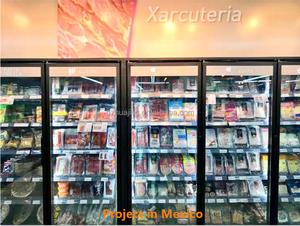 Commercial <span class=keywords><strong>Refrigeration</strong></span> <span class=keywords><strong>Equipment</strong></span> Display Freezer com porta de vidro e prateleiras para geladeira comercial - Product Image 4