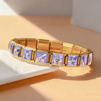 Accesorios para Pulseras DIY de Acero Inoxidable Conmemorativos para Estudiantes Italianos, Exclusivos para la Temporada de Graduación, con un Sentido de Ceremonia