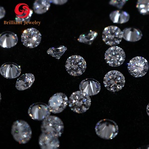 Piedras preciosas sueltas blancas de Zirconia cúbica de gran venta, precio al por mayor de grado 3A, piedras redondas de <span class=keywords><strong>1</strong></span> - 30mm Cz, piedras de Zirconia cúbica - Product Image 4