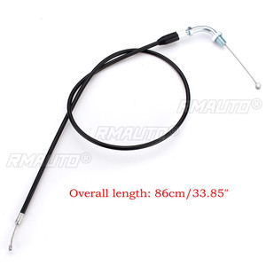 Motorcycle Handlebar Hand Grips Throttle Cable Kill Switch Set for 49cc-80cc <b>Engine</b> Parts Motorized Bicycle Push <b>Bike</b> - Product Image 4