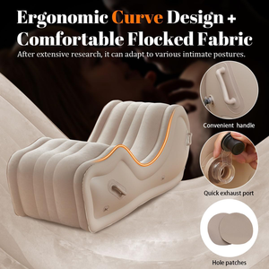 लिविंग रूम सेक्स सोफा बिस्तर pvc सेक्स फर्नीचर एयर कुशन बीडीएसएम सेक्सी कुर्सी जोड़ों के लिए सेक्सी कुर्सी - Product Image 4