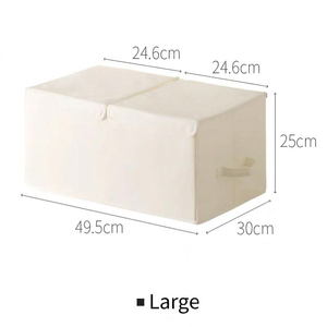 กล่องเก็บเสื้อผ้าแบบพับได้ ประหยัดพื้นที่ในบ้าน - Product Image 6