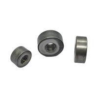 Écrou rond à soudure cylindrique en acier au carbone de grade 4.8, têtes frappées à froid, M4-M20, pour assemblage structurel en usine