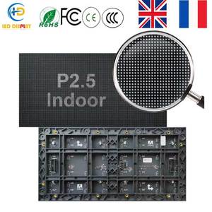 Module d'affichage LED intérieur P2.5, écran haute résolution à service frontal <span class=keywords><strong>pour</strong></span> mur vidéo publicitaire et signalétique numérique commerciale - Product Image 1