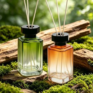 Diffuseur de parfum sans flamme en verre avec huile essentielle – parfum d'ambiance longue durée et accent décoratif pour la maison - Product Image 3