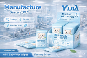 Lingettes humides miniatures avec logo personnalisé, fabrication OEM, petits paquets, lingettes à usage unique, production en vrac pour la vente en gros - Product Image 5