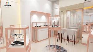 การออกแบบร้านขายเครื่องประดับหรู |   โซลูชันแบบครบวงจรตามความต้องการ ตั้งแต่การตั้งคิดถึงการสร้าง |   อุปกรณ์จัดแสดงสินค้าสมัยใหม่สำหรับร้านบูติก - Product Image 5