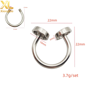 Accesorios de Acero Inoxidable 304 Personalizados, Decorativos, de Doble Punta, Cónicos y Esféricos, Impermeables, Antideslustre, para la Fabricación de Joyería - Product Image 4