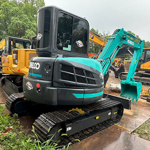 Miniexcavadora Kobelco SK55SR Usada, Original de Japón, SK 55 SR, 5 Toneladas, 5T, 5.5 Toneladas, 5.5T, Excavadora Mediana de Orugas - Product Image 2