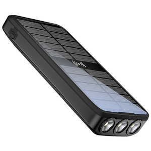 Ý tưởng sản phẩm mới 2025 thiết bị điện tử OEM 38800mAh được xây dựng trong Loại C Cáp công suất lớn xách tay không dây năng lượng mặt trời ngân hàng điện 20000mAh - Product Image 4