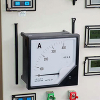 Ampèremètre analogique DC 42L6 de marque ZHC certifié CE, panneau de mesure, matériau ABS, garantie de 2 ans
