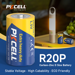 Pkcell siêu <span class=keywords><strong>Heavy</strong></span> <span class=keywords><strong>Duty</strong></span> Pin r20p D Kích thước Carbon kẽm 1.5V khô di động cho đèn pin - Product Image 2