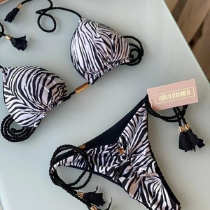 Conjunto de Bikini Brasileño con Cuerdas Trenzadas en Colores de Moda, Traje de Baño para Mujer, Bikini para Chica - Product Image 2
