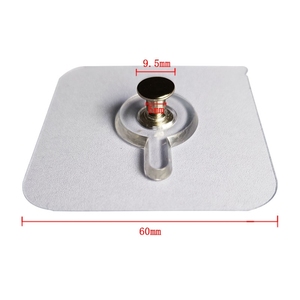 60mm nhiệm vụ nặng nề vít miễn phí tường dính móc cho hình ảnh hat phím phòng tắm công cụ nhà bếp treo - Product Image 1