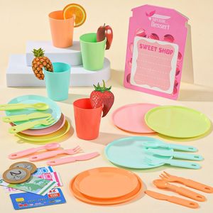 66 pz giochi da interni e giochi per interni giochi <span class=keywords><strong>di</strong></span> cucina e cibo giocattoli dolci negozio <span class=keywords><strong>di</strong></span> giochi con cibo per bambini - Product Image 2