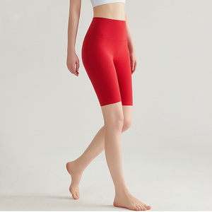 Shorts de yoga taille haute effet push-up pour le fessier, en tissu ultra-doux et très élastique, extensible dans 8 directions, style cycliste, pour fitness et gym, entrepôt USA - Product Image 5