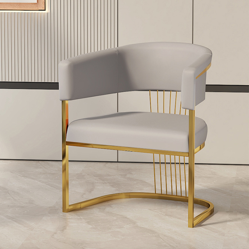 Gris clair [Cadre de chaise en titane avec éponge]