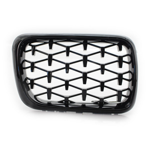 Rejilla de parachoques delantero para BMW E36, pieza de repuesto de plástico ABS negro brillante para entrada de aire, para modelos de 1997-1999 - Product Image 1