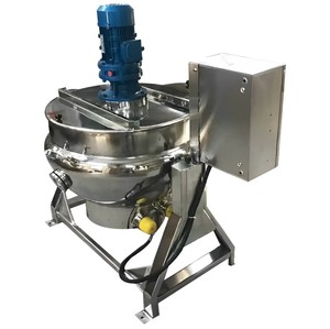 200 LÍT thực phẩm nấu ăn nồi thép không gỉ hơi nước nóng trọng ấm đun nước với khuấy homogenizer - Product Image 2