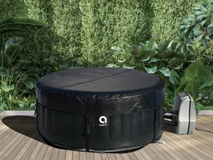 อ่างน้ำร้อนเป่าลมพีวีซีสีดำ avenli สำหรับผู้ใหญ่และวันหยุดพักผ่อน - Product Image 6