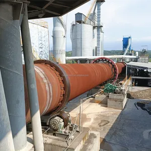 200TPD Fabrik preis Verbrennungs anlage Klinker Kalk Kalzinierung Drehrohrofen Zement mit Kohle NG oder Öl