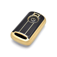Accessoires automobiles en gros DM, housse de clé en TPU dorée, nouvelle housse de clé, étui de protection pour XMAX300 AEROX NVX155 Nmax pour Yamaha
