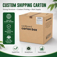 Boîte d'expédition en carton rigide brun recyclable de grande taille, personnalisée et écologique, avec fermeture magnétique et doublure en mousse pour déménagement