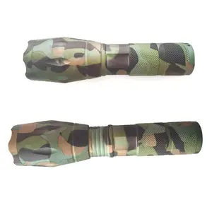 Promotional Gift Customize Full Color Design Tactical LED Flashlight Torch Light