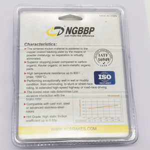 Offre Spéciale pour SUZUKI <span class=keywords><strong>GSX</strong></span> 750 <span class=keywords><strong>1000</strong></span> 1300 FA419 HH Plaquette de frein à disque en métal fritté - Product Image 6