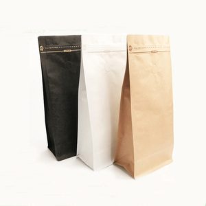 ถุงกาแฟแพ็คเก็ตกระดาษคราฟท์ด้านล่างก<span class=keywords><strong>ล</strong></span>่องสี่เห<span class=keywords><strong>ล</strong></span>ี่ยมขนาด 16 ออนซ์พร้อมวา<span class=keywords><strong>ล</strong></span>์วอโรมากําจัดก๊าซทางเดียว - Product Image 6