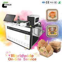 Impresora de Inyección de Tinta Automática Chicai A3 de Una Sola Pasada, de Alta Velocidad, Nueva, para Cajas de Pizza, Bolsas de Papel y Vasos Desechables