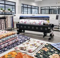 Imprimante à sublimation Versijet 1,8 m avec 2 têtes d'impression I3200, machine d'impression textile rouleau à rouleau, prix direct usine