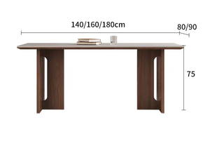 Su misura retrò pietra di roccia <span class=keywords><strong>tavolo</strong></span> Design <span class=keywords><strong>rettangolare</strong></span> 6 persona in legno massello <span class=keywords><strong>tavolo</strong></span> da pranzo <span class=keywords><strong>per</strong></span> sala da pranzo o cucina - Product Image 5