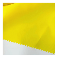 Tissu taffetas en polyester recyclé RPET de haute qualité 210T imperméable enduit de PU 65GSM