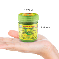 Inhaler Herbal Hongthai Botol Hijau Asli Cina Model BM025 Bentuk Pad Umur Simpan 2 Tahun Penggunaan Hidung Kapasitas 100000
