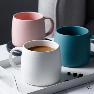 Arabische Keramik Porzellan tassen Kaffee Tee tasse Weiß Blau Schwarz Keramik becher zu Großhandels preisen