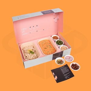 Caja de galletas impresa con logotipo personalizado, embalaje de panadería con papel tisú a prueba de grasa, caja de papel para galletas - Product Image 1