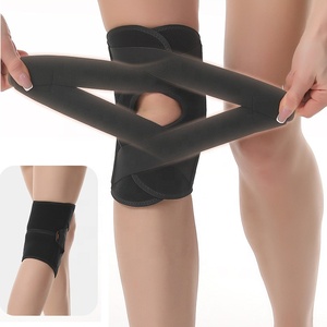Genouillère antidérapante Boer pour hommes, soulagement <span class=keywords><strong>de</strong></span> la douleur liée à la déchirure du ménisque et à l'arthrite, support professionnel réglable pour la stabilité <span class=keywords><strong>de</strong></span> la rotule - Product Image 1
