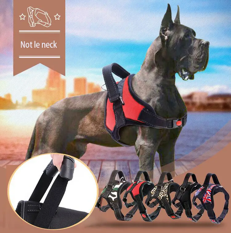 Hot Selling Factory Wholesale Custom Logo Waterproof Leash Dog Collar Leash Harness Set  Soft Hunting Dog Collar
