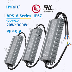 UL 인증 PFC 고역률 AC <span class=keywords><strong>DC</strong></span> 110V 220V IP67 방수 와이드 전압 LED 스위칭 파워 서플라이 12V 24V 드라이버 - Product Image 1