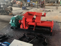 Extrusora de corte de alambre de arcilla cocida multifuncional de exportación superventas, máquina formadora de ladrillos de procesamiento de arcilla húmeda grande