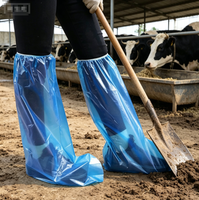 Surchaussures de ferme jetables légères et imperméables, couvre-chaussures universels pour les travailleurs agricoles occupés à l'alimentation du bétail