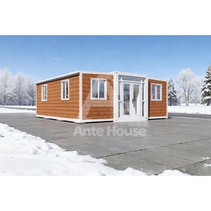 折りたたみ式3ベッドルーム40フィートプレハブ住宅20フィートカスタマイズコンテナホームリビングキャビン - Product Image 4