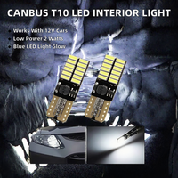 Canbus T10 LED-Glühbirne W5W 194 Auto-Innenbeleuchtung 12V Universelle Parkleuchte Ersatz